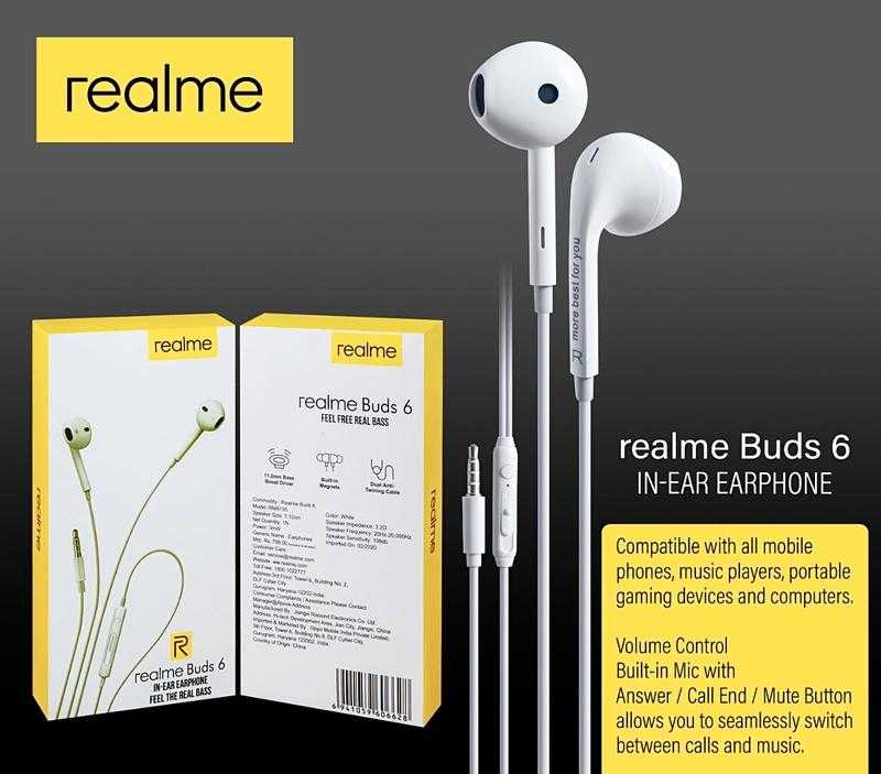 Realme 6 buds 2025