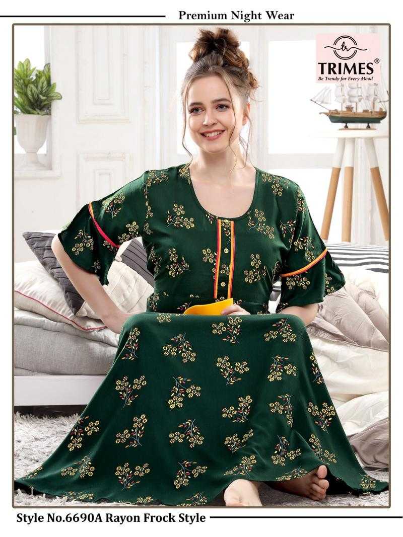 Rayon Round Neck Juliet Ladies Nighties at Rs 1270/piece in