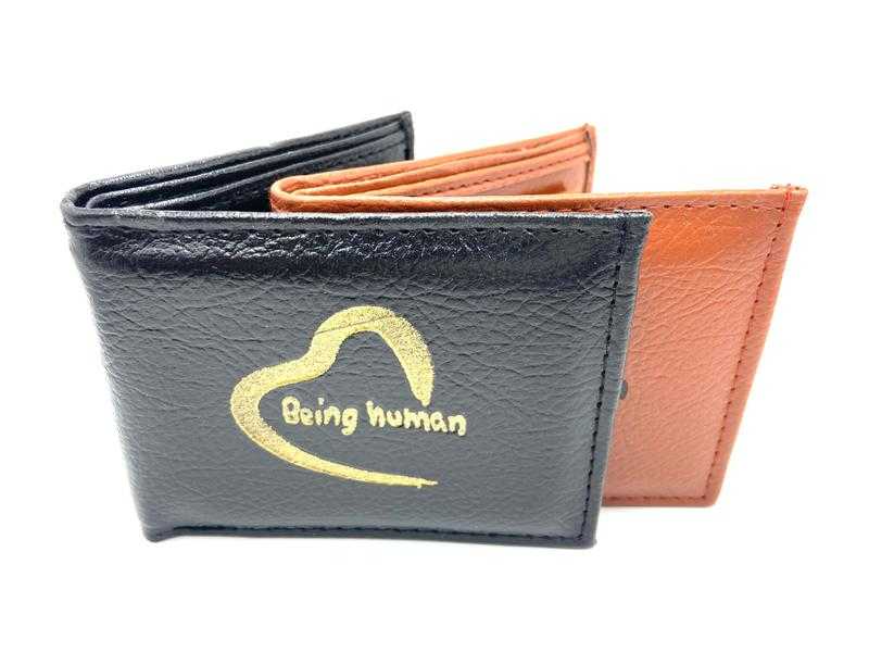 Saraah Leather Printed Two Fold Wallet Men Set Of 6 BeingHuman