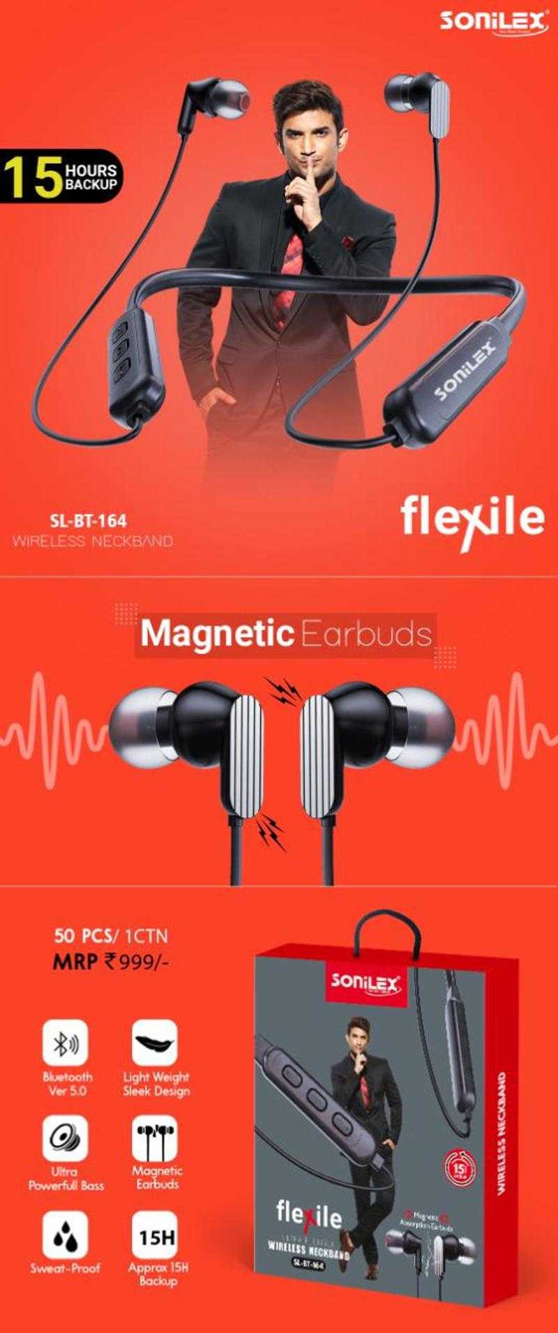 Sonilex clearance wireless neckband