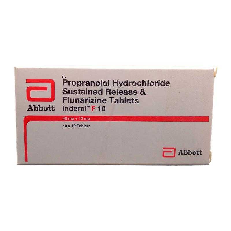 Inderal f 10 price